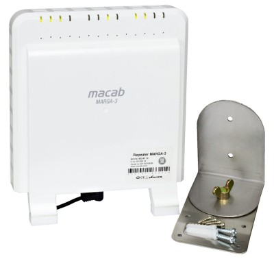 Repeater / Förstärkare MARGA-3, godkänd för alla 3G-operatörer