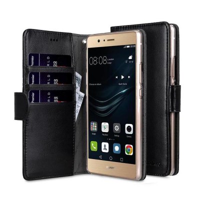 MELKCO WALLETCASE HUAWEI P9 LITE BLACK