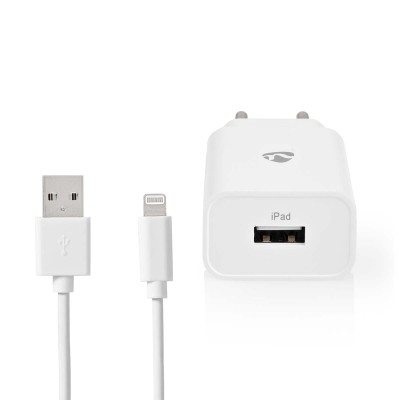Apple Väggladdare 2.4A, inkl. 1m Lightning kabel