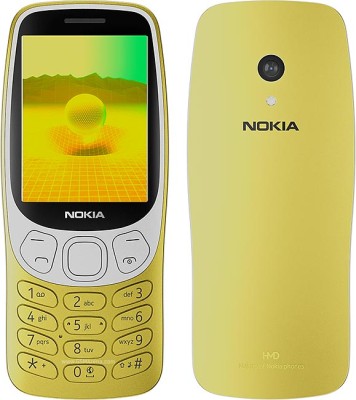 Nokia 3210 - 4G Mobil - dual-SIM - RAM 64 MB / Internminne 128 MB - microSD slot - Front Cam 2 MP - Guld#1