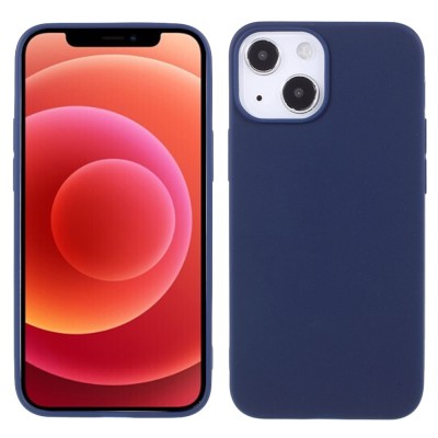 IPhone 13 baksida silikon - Mörk Blå