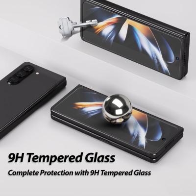 Whitestone Dome Samsung Galaxy Z Fold 5 Skärmskydd Dome Glas 2-Pack#5