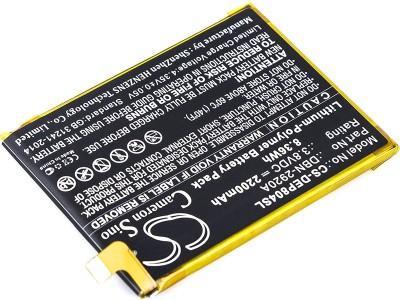 Batteri Doro 8040 DBN-2920A, 3.8V, 2200 mAh inkl. montering