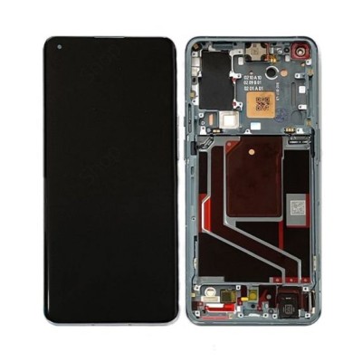 OnePlus 9 Pro LCD Display Original Black inkl. Montering