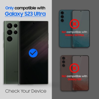 Whitestone Dome Samsung Galaxy S23 Ultra Skärmskydd Dome Glas 2-Pack#3