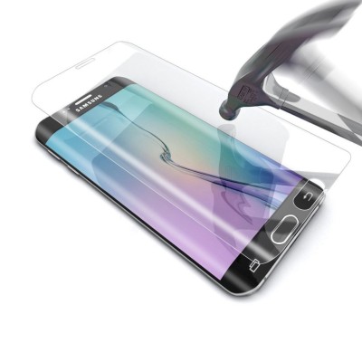 Galaxy S7 Edge fulltäckande härdat glas