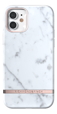 Richmond & Finch Skal för iPhone 12 / 12 Pro - White Marble#1