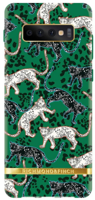 Richmond & Finch Green Leopard for Samsung S10e