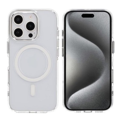 Skal iPhone 16 Pro Stöttåligt m. MagSafe - Transparent#1