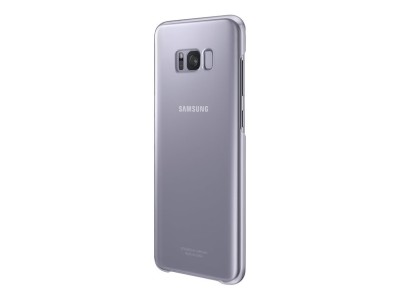Samsung S8 Clear Cover EF-QG950 Svart baksidesskydd för mobiltelefon#1