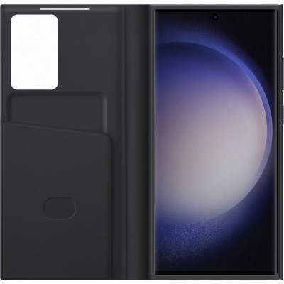 Smart View Wallet Fodral för Samsung Galaxy S23 Ultra - Svart#1