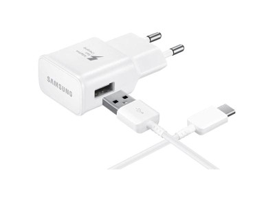 Samsung Original QC snabbladdare EP-TA200 USB Typ-C - Vit