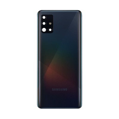 Samsung Galaxy A51 Back Cover Black Inkl. Montering