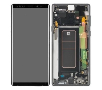 	Samsung Galaxy Note 9 Skärm med LCD display - Svart