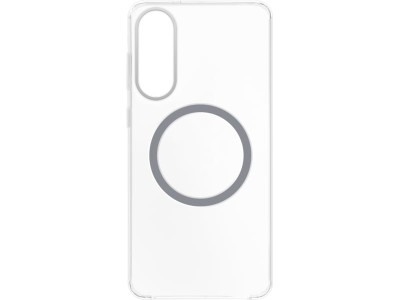 Samsung Galaxy S25 Edge Clear Magnet Case (transparent) Magnetisk struktur för enkel fastsättning, Qi2-certifierat laddningsstöd upp till 15W#1