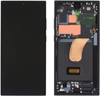 Samsung Galaxy S23 Ultra Skärm med LCD Display Original - svart inkl. montering