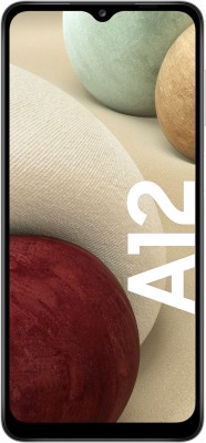 Samsung Galaxy A12, 64 GB, 6.5", 48/8/5/25 Mpixel, MicroSD, Dual SIM, Android - Vit