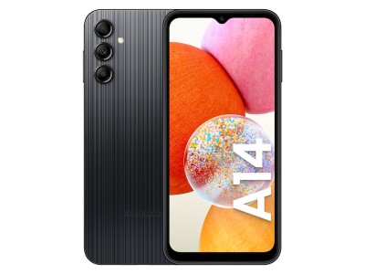 Samsung Galaxy A14 6.6" 4G 128 GB, Svart
