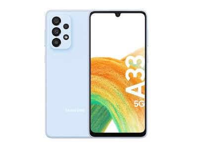 Samsung Galaxy A33 5G 128 GB, 6.4", 48/8/5/2/13 Mpixel kamera, Dual SIM, MicroSD, Android - Awesome Blue#1