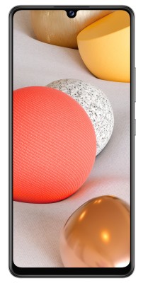 Samsung Galaxy A42 5G 128 GB, 6.6", 48/8/5/5 Mpixel kamera, Dual SIM, MicroSD, Android 10 - Prism Dot White#1