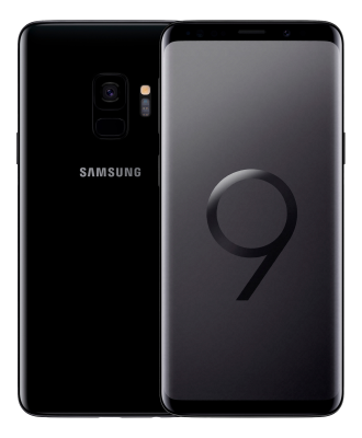Samsung Galaxy S9 64 GB, 5.8" QHD, 12/8 Mpixel kamera, IP68, Dual SIM, MicroSD, Android 8 - Svart
