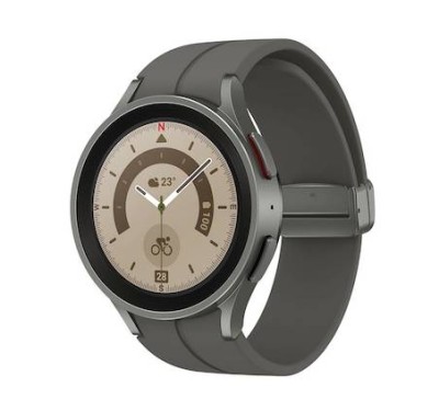 Samsung Galaxy Watch5 Pro 45mm BT+4G, 1.36" AMOLED, IP68, 5ATM - Grey Titanium#1