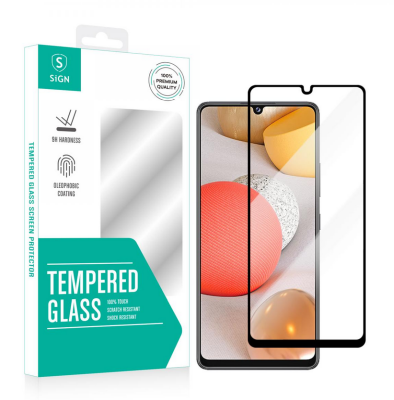 SiGN 2.5D Skärmskydd i Härdat Glas för Samsung Galaxy A42 5G