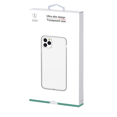 SiGN Ultra Slim Case för iPhone 11 - Transparent Skal#3
