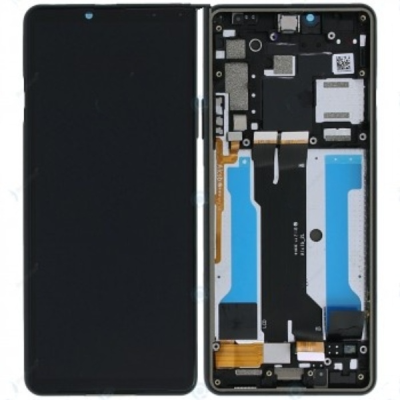 Sony Xperia 10 III LCD Skärm med ram- svart. Inkl montering