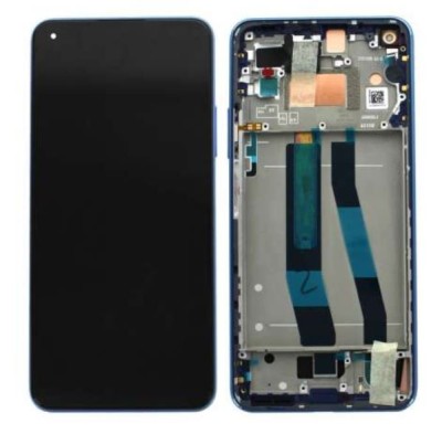 Xiaomi Mi11 Lite 4G (K9A) Display + Framsida, blå Inkl. Montering