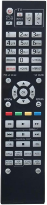 Ersättningsfjärrkontroll Panasonic DVD