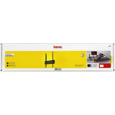 HAMA Platt Väggfäste VESA 400x400, Max 65" Svart#2