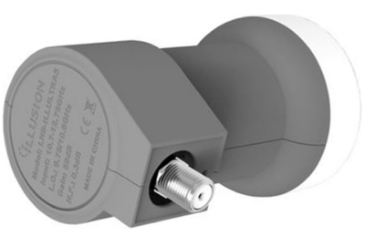 LNB Illusion Single Ultra, NF 0,3 dB