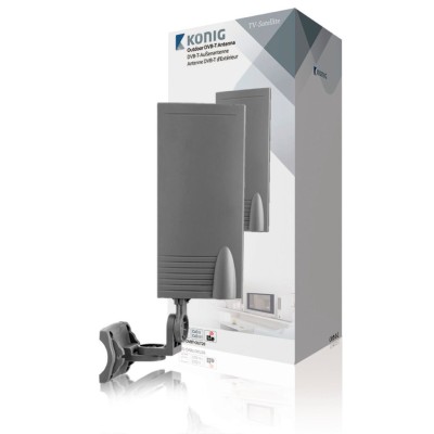 Digital in-/utomhus antenn 15 DB DVB-T/T2/LTE