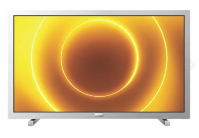 Philips 24" Full-HD LED TV 24PFS5525 (2020) Silver, Pixel Plus HD, 2xHDMI, USB, VGA, 	DVB-C, DVB-S, DVB-S2, DVB-T, DVB-T2