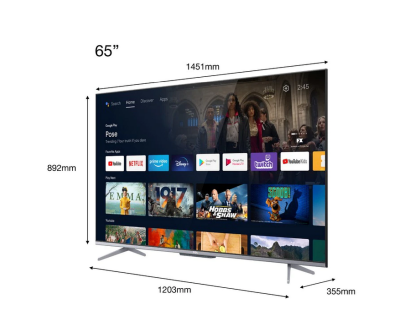 65" TCL P725 4K UHD Android TV 4K, Smart TV, 65P725#3