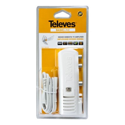 Förstärkare av "IEC"-typ 2 utgångar för VHF/UHF - LTC700 / LTE700-klar Televes