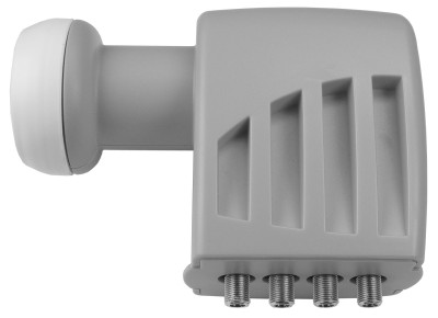 LNB-Televes QUAD, Ref: 747202, NF 0,3 dB