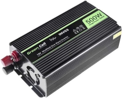 Green Cell Spänningsomvandlare 12V till 230V - 500W / 1000W Modifierad Sinus Bil, Husbil, Husvagn#3