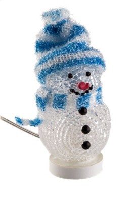 Goobay Decorative USB snowman Blue