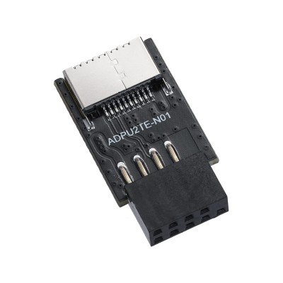 Intern 9 Pin USB 2.0  till Typ E frontpanel USB C funkar till alla moderkort som stödjer USB 2.0#1