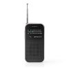 FM-radio, Portabel design, AM/FM, Batteridriven, Analog, 3,5mm Hörlursuttag, Svart#4