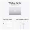 Apple MacBook Air 13.6 tum, Apple M4 10-core CPU 10-core GPU, 24 GB, 512 GB SSD - Silver#3