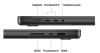 Apple MacBook Pro 16 tum, M4 Max 16-Core CPU 40-Core GPU, 64 GB minne, 1 TB SSD, Nanotexturskärm - Rymdsvart#3