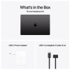 Apple MacBook Pro 16 tum, M4 Max 16-Core CPU 40-Core GPU, 64 GB minne, 1 TB SSD, Nanotexturskärm - Rymdsvart#4