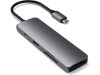 Satechi USB-C Multiport Pro Adapter 4K HDMI Multiportadapter med 60W USB-C PD, 4K HDMI, SD/Micro-SD, USB-A#1