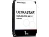 1 TB Western Digital Ultrastar DC, 7200 rpm, 128MB cache, SATA3, DataCenter Drive 24/7-drift