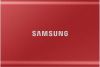 1 TB Samsung Portable SSD T7, USB-C 3.2, inkl. adapter för Typ A - Röd#2