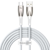Baseus Cafule USB-A till USB-C, FastCharge 100W 5A, 2m - Vit#1