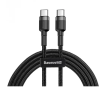 Baseus Cafule USB-C till USB-C, QuickCharge 100W, 5A, 1m - Svart#1